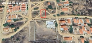 Terreno escriturado  med. 450m²  Currais Novos R$50.000,00